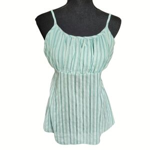 Y2k Poetry Brand Flowy Fairy Milkmaid Tie Waist Cami Sz L